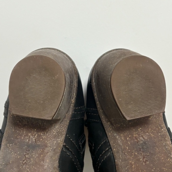 Clarks ladies Carleta Paris black leather ankle boots with size zip size 8.5 - Picture 11 of 14